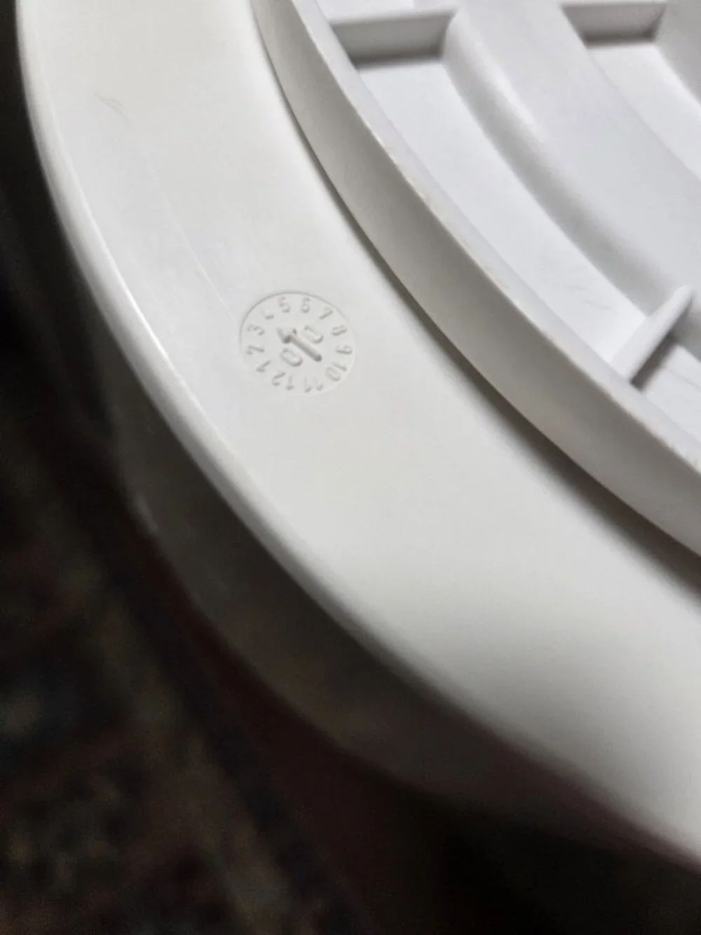 Pampered Chef Tool Turn About White Utensil Caddy Holder #2170